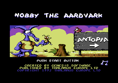 Nobby the Aardvark [1581]