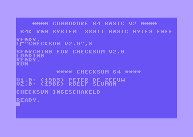 Checksum 64 V2.0