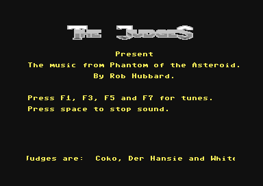 Phantom of the Asteroid Music