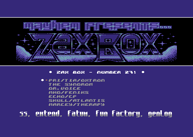 Zax Box 27 Preview