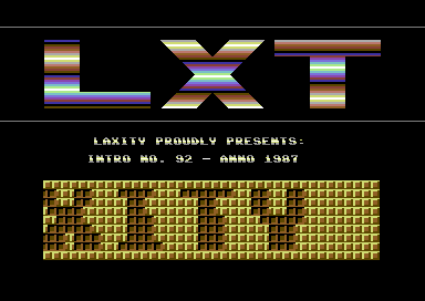 Laxity Intro #92 (Anno 1987)