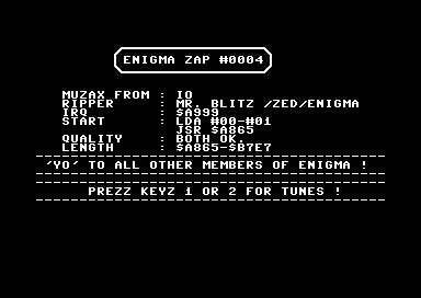 Enigma Zap #0004