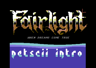 Fairlight PETSCII Intro