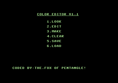 Color Editor V1.1