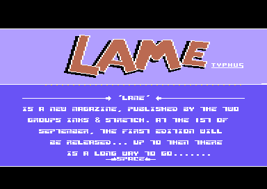 It's Lame