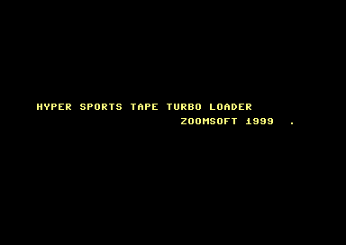 Hyper Sports Tape Turbo Loader