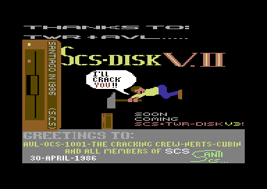 SCS-Disk V.II
