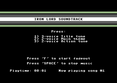 Iron Lord Soundtrack
