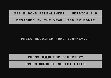 238 Blocks File-Linker V8.0
