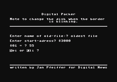 Digital Packer