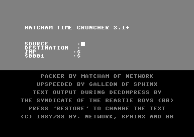 Matcham Time Cruncher V3.1+