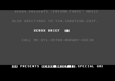 Xerox Brief II