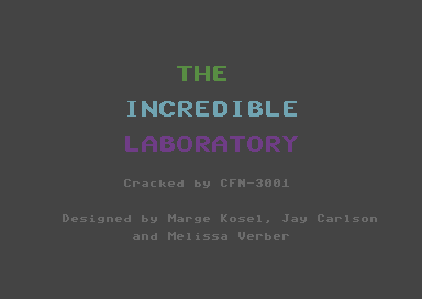 The Incredible Laboratory