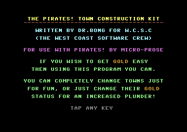 Pirates! Town Construction Kit