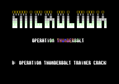 Operation Thunderbolt +6M