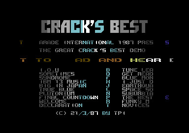 Crack's Best 1