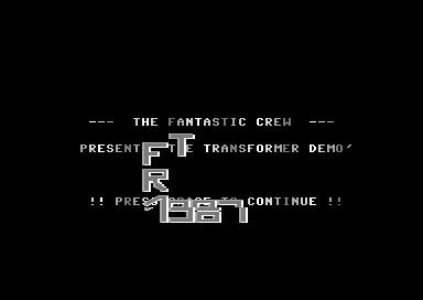 The Transformer Demo