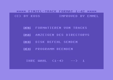 Einzel-Track Format 1-42 [german]