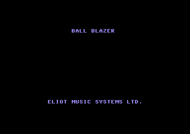 Ball Blazer Music
