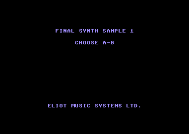 Final Synth Sample 1