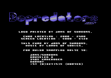 Logo for Depredators