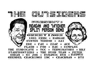 Reagan and Tatcher