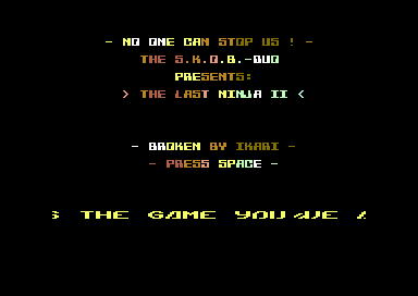 The Last Ninja II +2