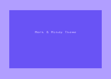 Mork & Mindy Theme