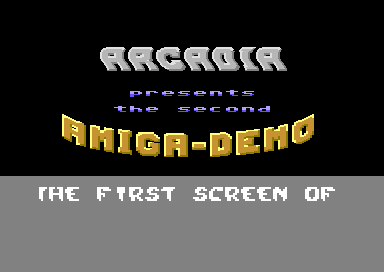 Second Amiga Demo