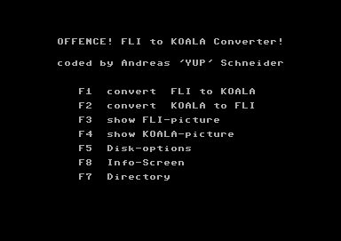 Koala <-> FLI Converter