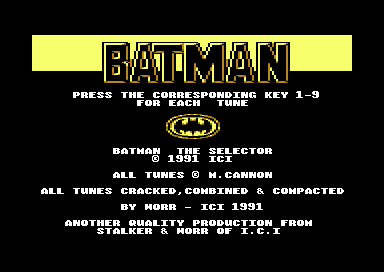 Batman Selector