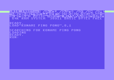 Konami Ping Pong Music