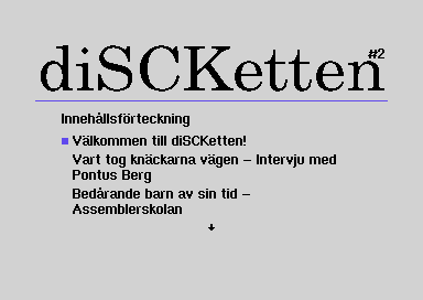 DiSCKetten #2 [swedish]