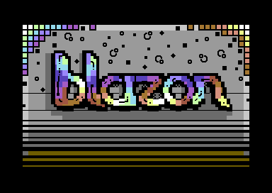 Blazon4fun PETSCII Logo