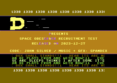 Space Observer Recruitment Test
