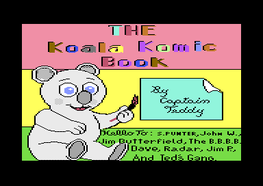 Koala Komic Book
