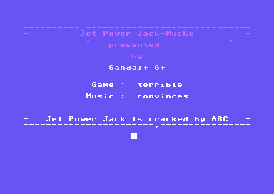 Jet Power Jack-Mucke