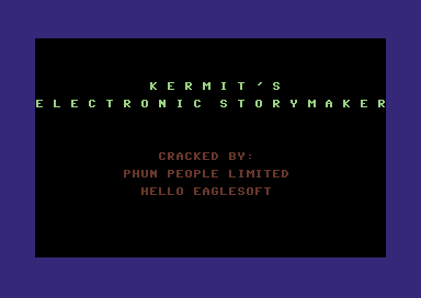 Kermit's Electronic Storymaker