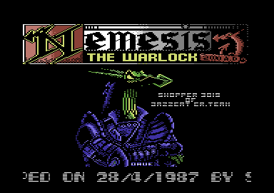 Nemesis the Warlock Music & Loader Picture