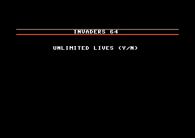 Invaders 64 +