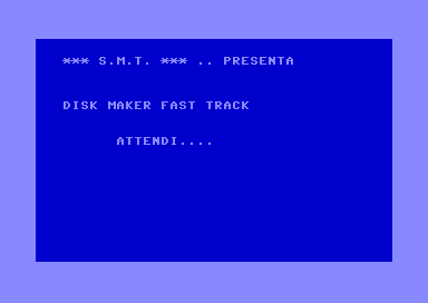 Disk Maker Fast Track