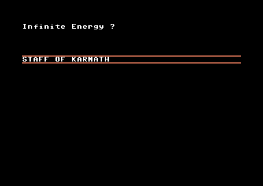 The Staff of Karnath +3