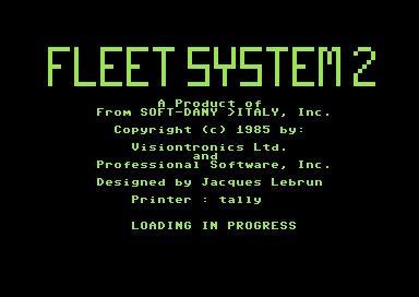 Fleet System 2