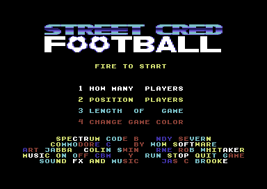 Street Cred Football