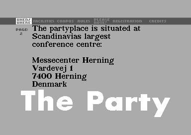 The Party 1993 Invitation