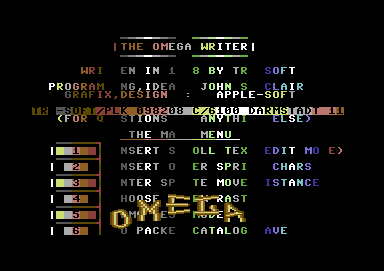 The Omega Writer V1.7