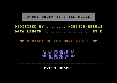 James Brown Is Still Alive