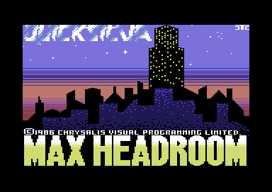 Max Headroom +3D +Pic