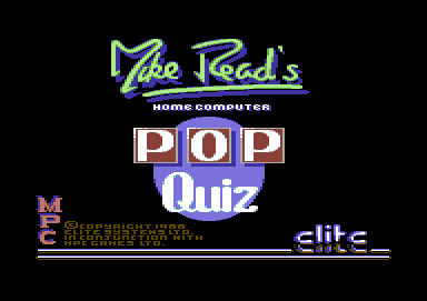 Mike Read's Computer Pop Quiz +DF