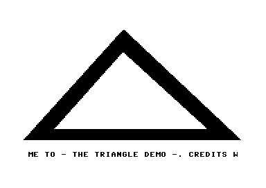 The Triangle of Code